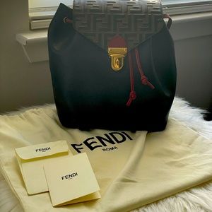 Fendi Cruise FF embossed Calf Backpack
